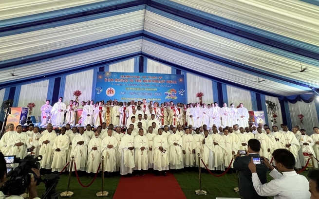 India – Rector Major presides at Mass for centenary of Salesians in northeast India