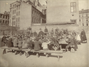 Austria – Children at the Salesianum Canteen in Vienna