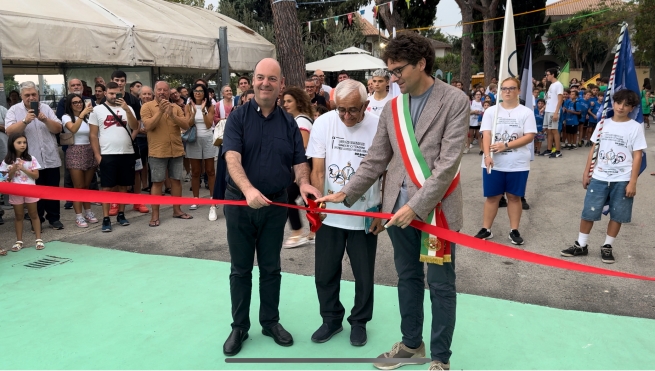 Italia – Inaugurazione di un nuovo spazio per i giovani dell’Oratorio Salesiano di Vasto e Marcia della Pace