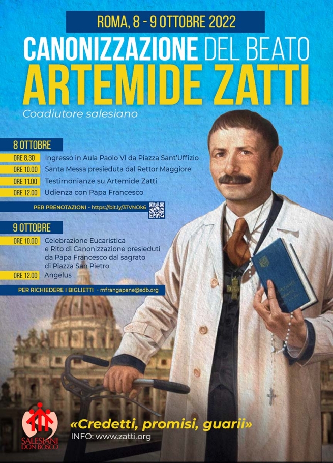 RMG – Program for Canonization of Artemide Zatti, SDB, published