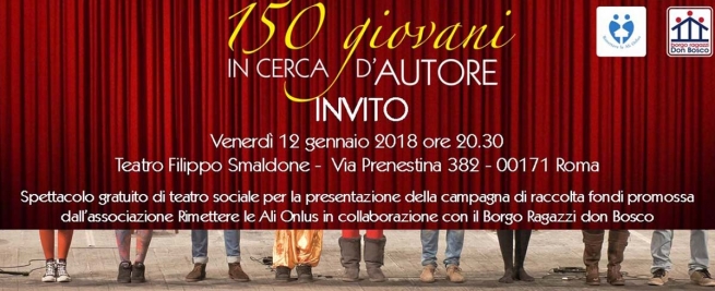 Italia – “150 jóvenes en busca de un autor”. El Borgo Ragazzi Don Bosco en apoyo de los jóvenes