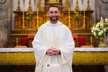 Italy - Ordination to the priesthood of Salesian Fr Antonio Lauretta