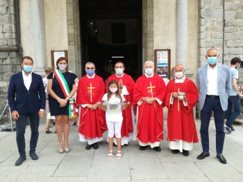 Italie - La ville d'Omegna a dédié une place au Vénérable P. Andrea Beltrami