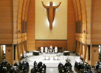 Italy - Rector Major’s Vicar celebrates Mass in Basilica of St. Giovanni Bosco ai Becchi