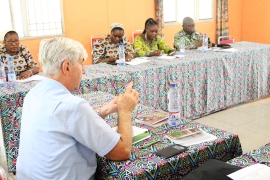 R. D. do Congo – Visita do Delegado Central do Reitor-Mor para o Secretariado da FS, P. Joan Lluís Playà