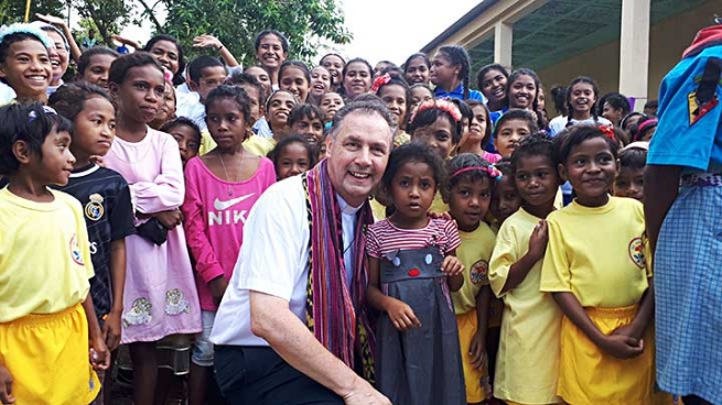 Timor Este: "Ustedes jóvenes, que son inspirados por Don Bosco, deben hacer algo muy precioso en sus vidas"