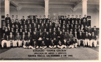 El Salvador - Students at the Santa Cecilia Salesian Institute