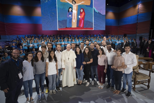 Italie - Le Pape François aux jeunes réunis au Circus Maximus : « Transformer les rêves d'aujourd'hui dans la réalité de l'avenir »