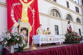 Italie – La fête du Sacré-Cœur dans la Basilique du Sacré-Cœur érigée par Don Bosco