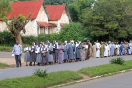 D. R. Congo - Divine Mercy Procession