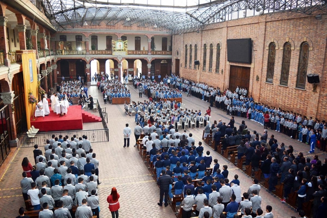 Colombia - Fiesta de Don Bosco en la Obra salesiana "Niño Jesús"