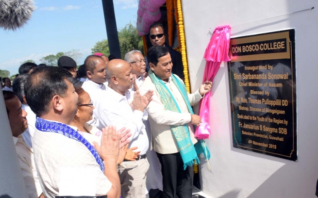 India – Inauguran el 4º “Don Bosco College” en el Estado de Assam