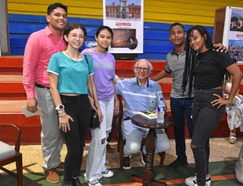 Colombia - Presentación del 4º volumen de La Aventura Literaria del escritor salesiano Padre Mario Restrepo