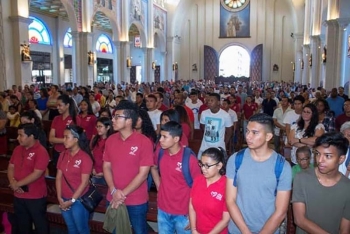 Panamá - Misa de envío a la JMJ2019 de la Delegación del MJS de la Basílica de Don Bosco