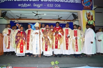 India - Three Salesian priests ordained in Madras