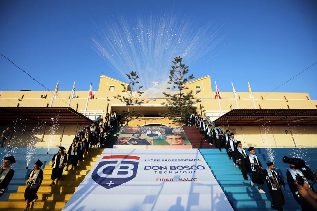 Liban - Remise des diplômes à l’Institut « Don Bosco Technique » à Al Fidar