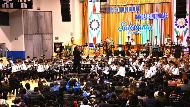 Peru – "1st Meeting of the Network of Salesian School Symphonic Bands"