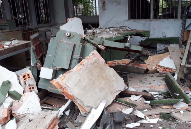 Camboja – Trágica a explosão de gás na Escola Técnica Dom Bosco de Sihanoukville
