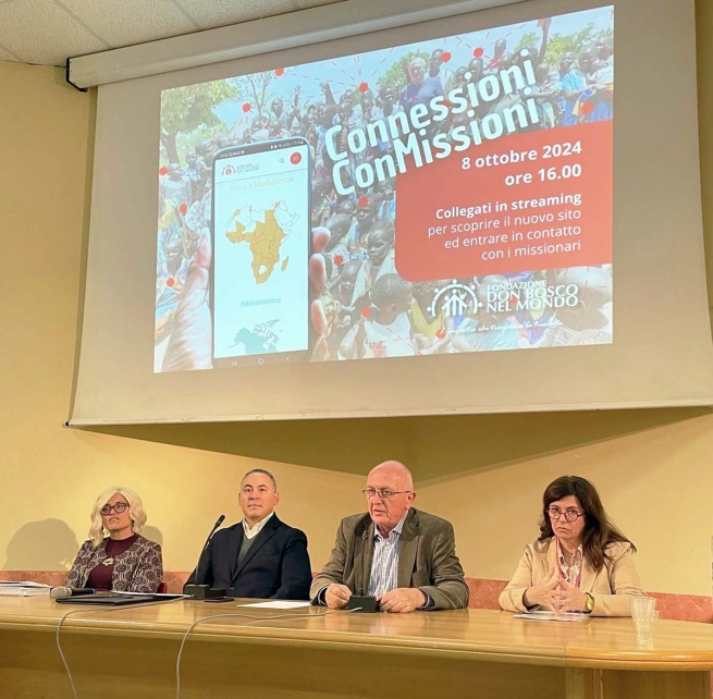 RMG – Presentation of the new DON BOSCO NEL MONDO Foundation website