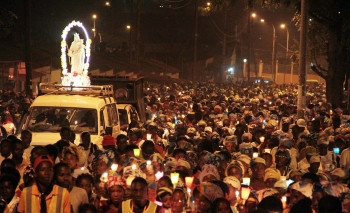 Angola – Processione di Maria Ausiliatrice