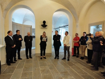 Italia – Inauguración de la muestra sobre el Sueño de los nueve años en el Museo Casa Don Bosco de Valdocco