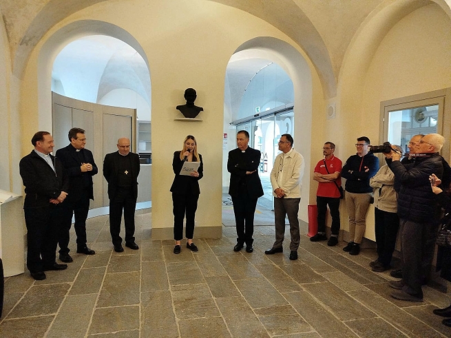 Italia – Inauguración de la muestra sobre el Sueño de los nueve años en el Museo Casa Don Bosco de Valdocco