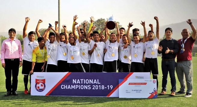 India – Una scuola salesiana di Shillong è campione nazionale di calcio