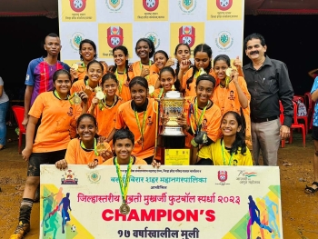 India – Gauri Gurav, de la escuela secundaria “Don Bosco” de Naigaon, ha sido seleccionada para participar en el campeonato de fútbol femenino SAFF Sub-16