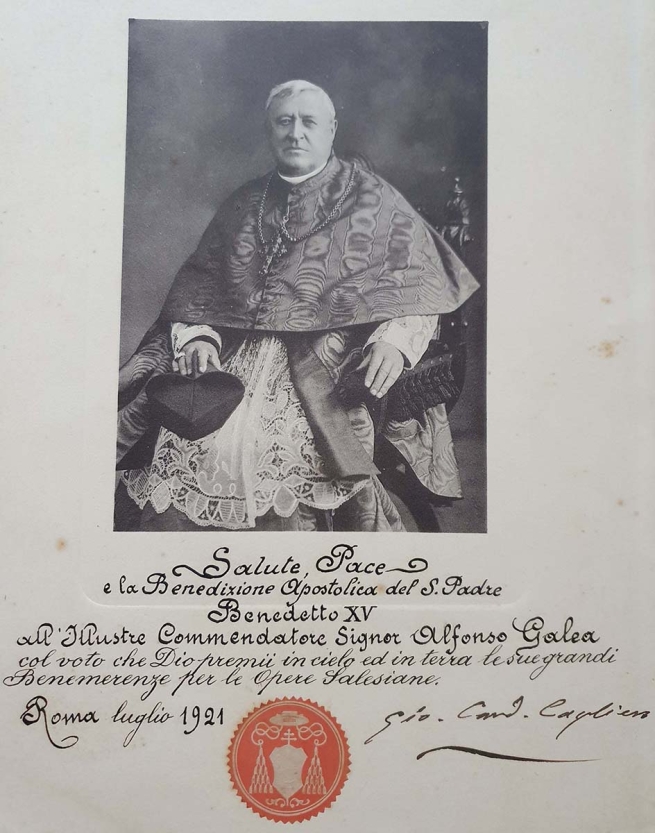 Malta – The discovery of Cardinal Cagliero's original signature in Malta  arouses a new interest in Salesian history