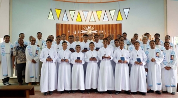 Timor-Leste – 13 jovens fizeram a primeira Profissão religiosa como membros da Congregação Salesiana