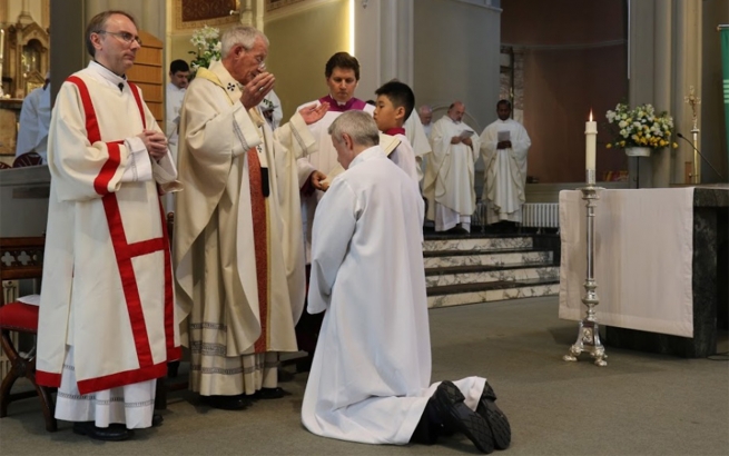 Grande-Bretagne - Ordination diaconale du salésien Kevin O'Donnell