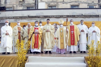 Italie - Ordination sacerdotale du Salésien Andrea Domenico Palma