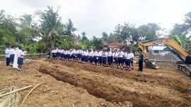 Indonésia – Cerimônia de inauguração das obras para uma nova residência e colégio salesiano em Purwodadi