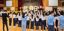 Hong Kong - Día Juvenil Salesiano para los estudiantes de la escuela primaria