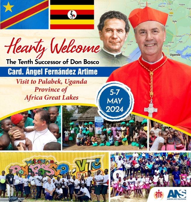 RMG – Visita del Cardenal Ángel Fernández Artime, Rector Mayor, a Palabek y África